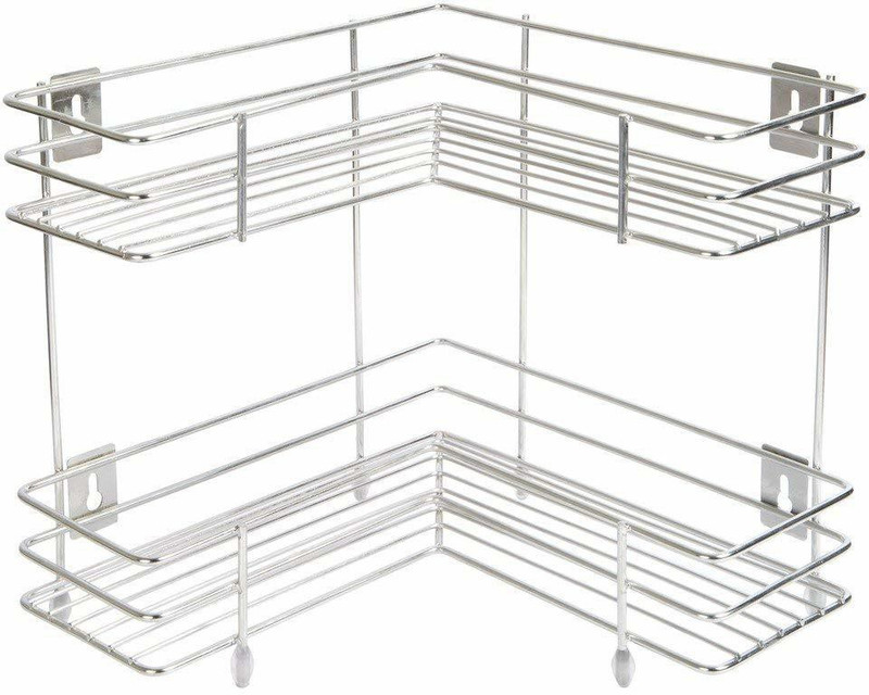heet Steel Wall Shelf(Number of Shelves - 2, Steel)