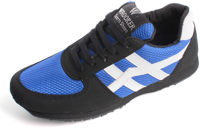 wrooker Track Star Training & Gym Shoes For Men(Blue)