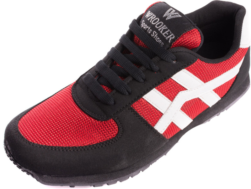 wrooker Track Star Training & Gym Shoes For Men(Red, Black)