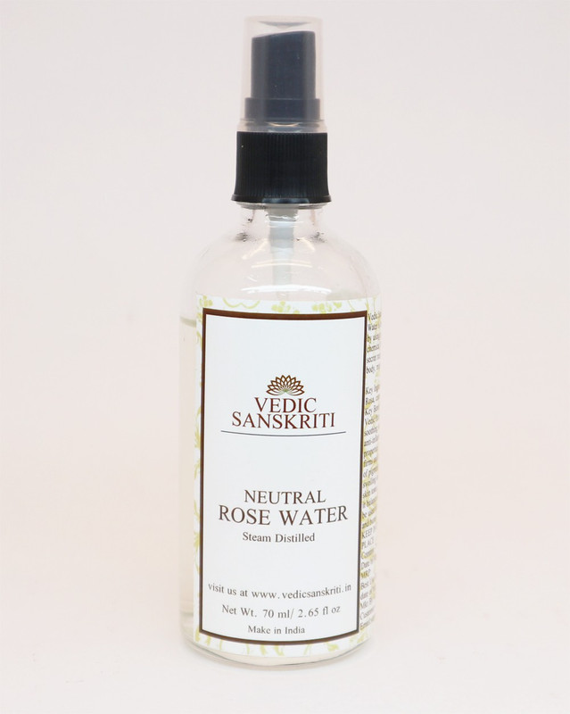 vedic sanskriti Neutral Rose Water(70 ml)