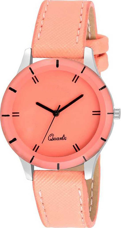 flokestone 2020 Open Deal New Best Designer Orange Leather Belt Watch For Girls & Women Watch - For Girls Analog Watch - For Girls Analog Watch  - For Women