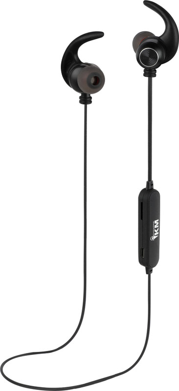 tkm 10021 Bluetooth Headset with Mic(Black, In the Ear)