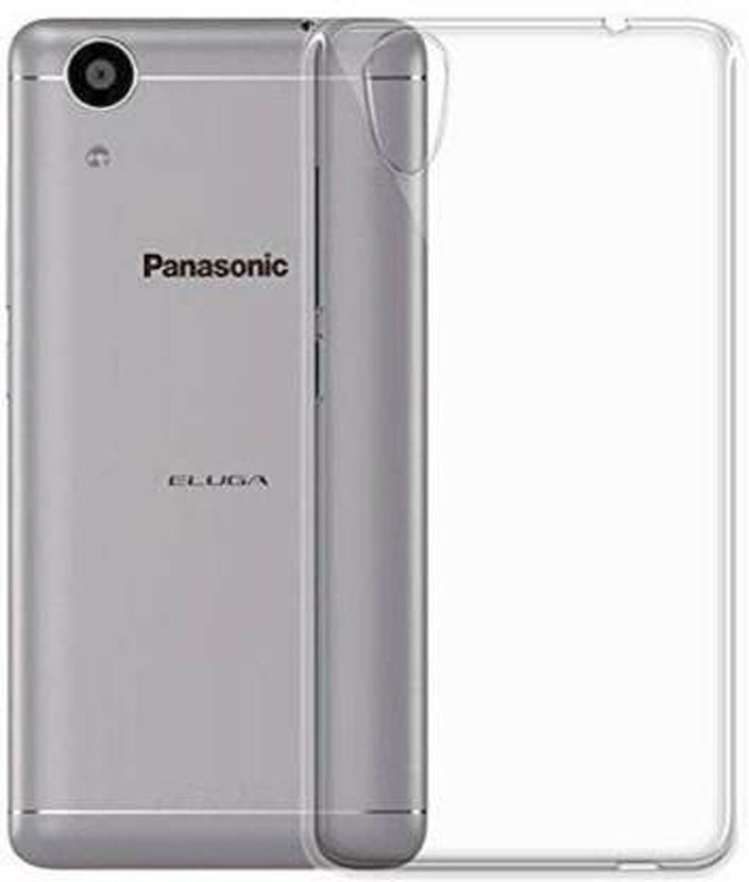jics Back Cover for Panasonic Eluga Ray(Transparent, Dual Protection, Silicon)