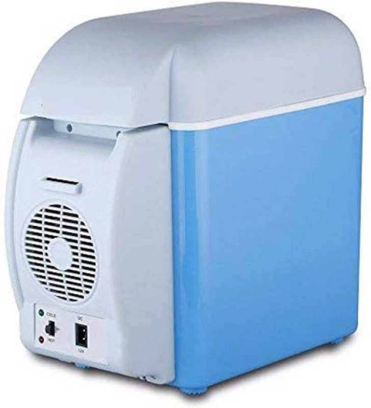 Oxfo Mini Travel Fridge Portable Cooler Freezer 7.5 L Compact Refrigerator(Multicolor)