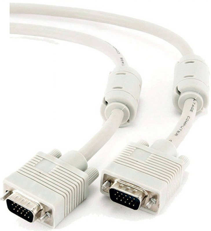 OYD 1.5 m VGA Cable (Compatible with Mobile, Laptop, Gaming 1.5 m VGA Cable(Compatible with TV OUT CABLE, White)