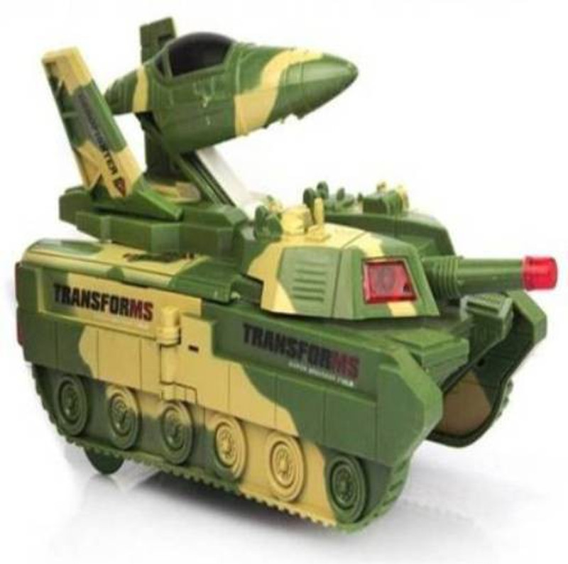 haulsale 2 in 1 Aircraft & Tank(Green)
