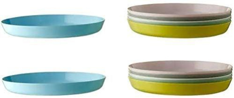 IKEA High Edge Latest Dinner Plate(Pack of 12)