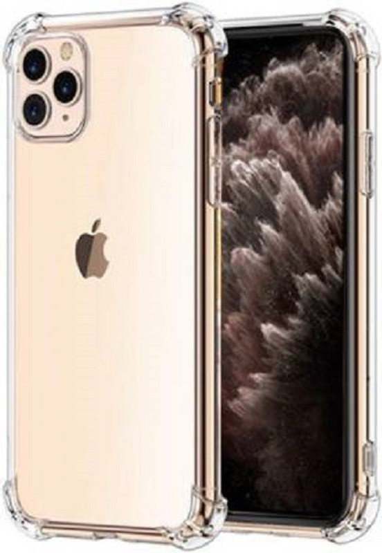 joydigital Bumper Case for Apple Iphone 11 pro max(Transparent, Grip Case, Silicon)