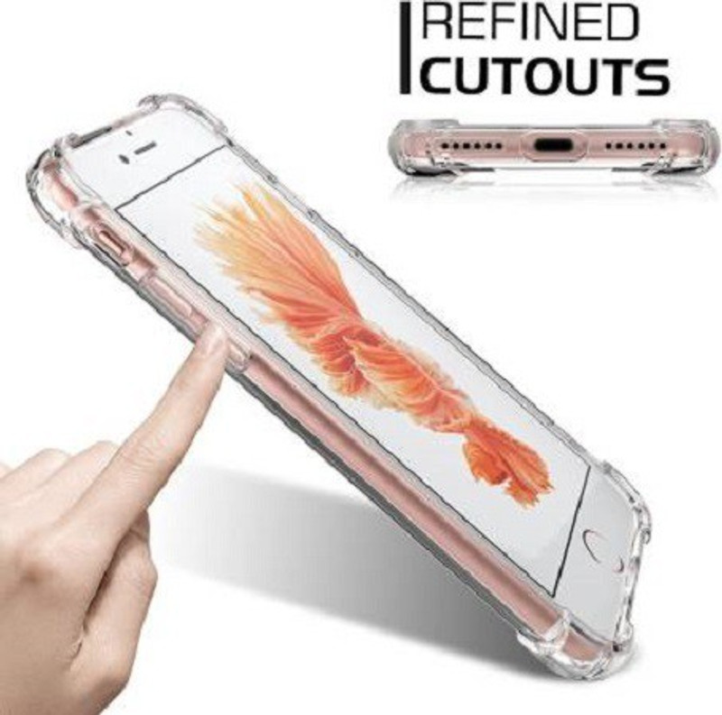 joydigital Bumper Case for Apple iPhone 7 Plus(Transparent, Grip Case, Silicon)