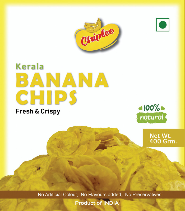 chiplee Fresh Kerala Banana Chips 400 Grm Chips(400 g)