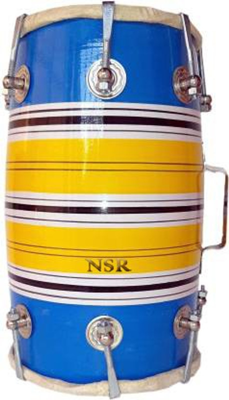 NSR NSRBABY03 Nut & Bolts Dholki(Multicolor)