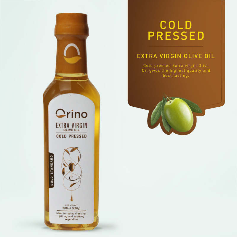 orino Extra Virgin Olive Oil Cold pressed, 500 ml Olive Oil Plastic Bottle(500 ml)