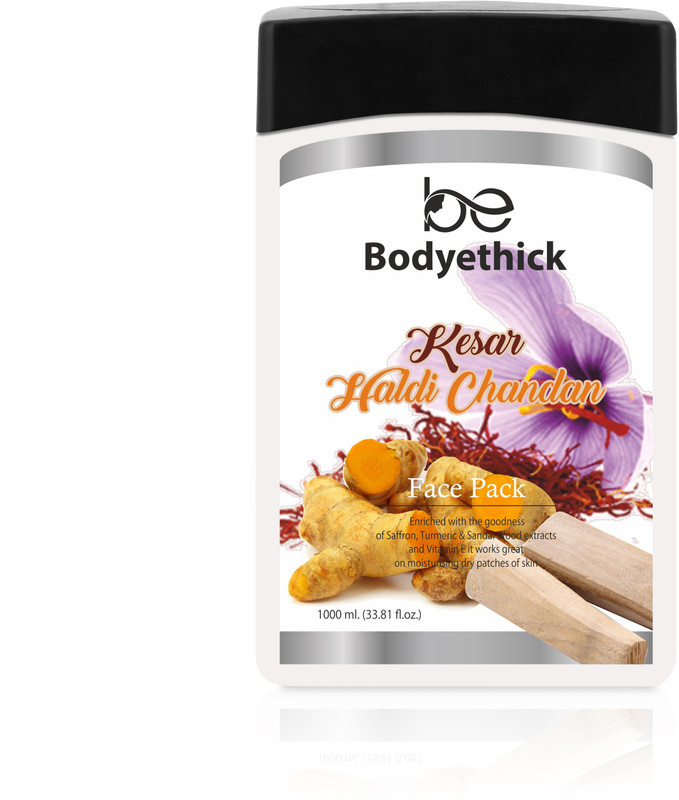 bodyethick Kesar Haldi Face Pack 1kg(10000 g)