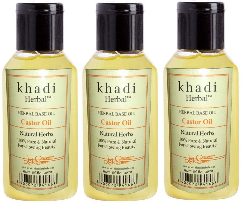 herbal khadi Khadi Herbal Castor Oil Hair Oil (300 ml) sold by LOZANO Hair Oil(300 ml)