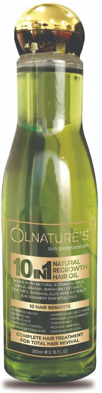 olnatures 10IN1 NATURAL REGROWTH HAIR OIL Hair Oil(200 g)