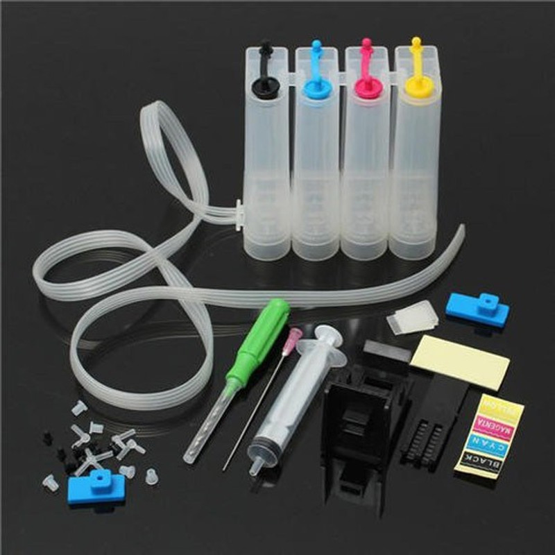vicpri CISS Ink Tank Kit Universal For Canon 810, 811, 740, 741, 745, 746 Ink Cartridges Multi Color Ink Single Color Ink Cartridge (Magenta, Cyan, Black, Yellow) Multi Color Ink Toner(Black, Cyan, Yellow, Magenta)