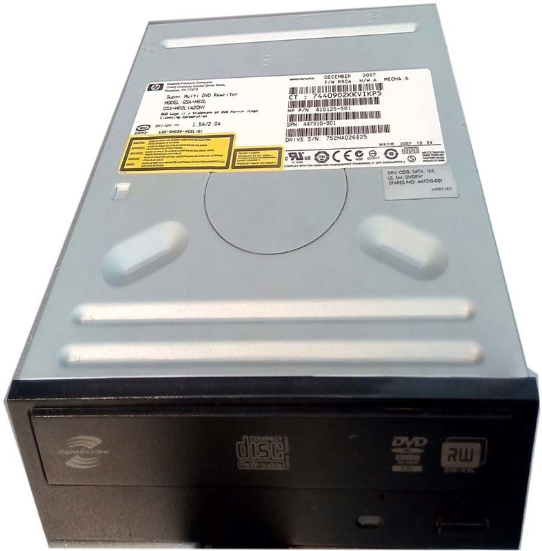 HP Refurbished original DVD Internal Optical Drive(Multicolor)