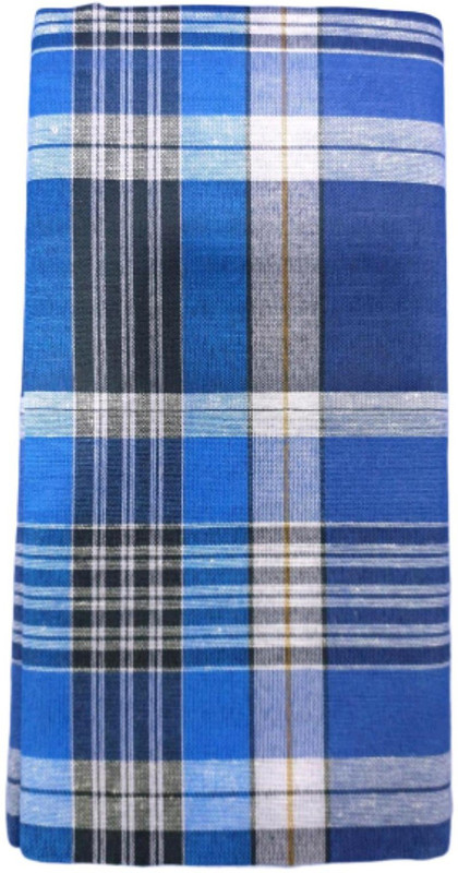 244 Checkered Blue Lungi