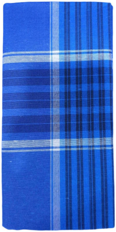 244 Checkered Blue Lungi