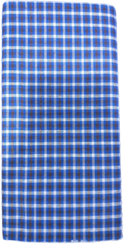 244 Checkered Blue Lungi