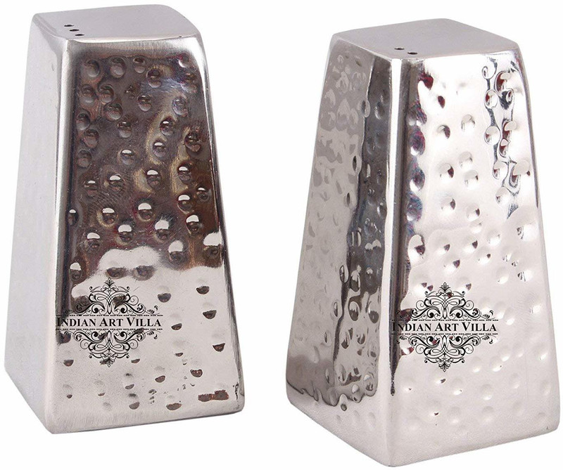 kichenkraft Glass, Stainless Steel Traditional Pepper Mill(Silver, Pack of 1)