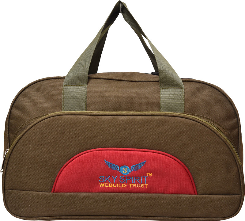 sky spirit Waterproof Polyester Lightweight 35L Luggage Travel Bag Small Travel Bag  - medium(Green)