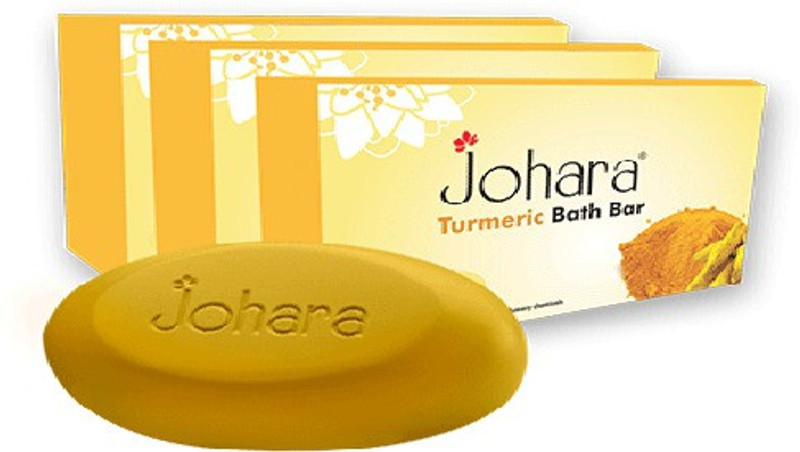 johara Turmeric Bath Bar(3 x 75 g)