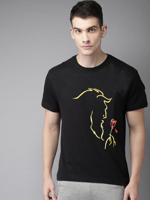 jeetan entreprices Graphic Print Men Round Neck Blue T-Shirt