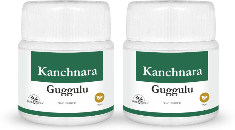 Herb Essential Gokshuradi Guggulu 60's (Pack of 2)(Pack of 2, 120)