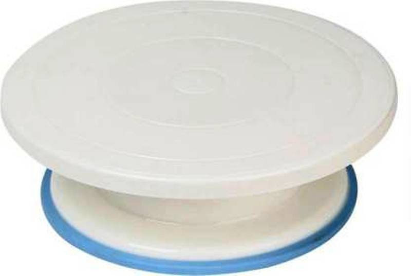 ganga enterprise Plastic Cake Server(White, Pack of 1)