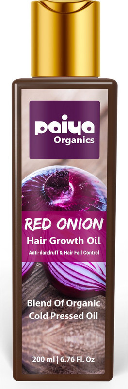 paiya organics 200ML Pure Red Onion Oil For Hair Growth Hair Oil(200 g)