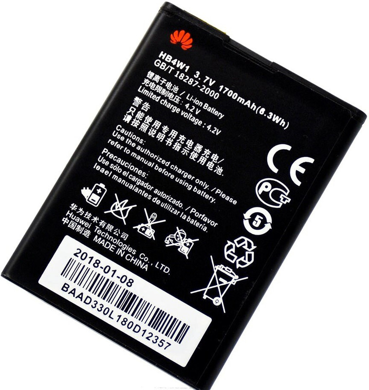 thinkme Mobile Battery For Huawei HB4W1 Huawei Ascend G510 G520 G525 Y210 Y530 C8813 C8813Q C8813D U8951 W2 T8951 1700mAh