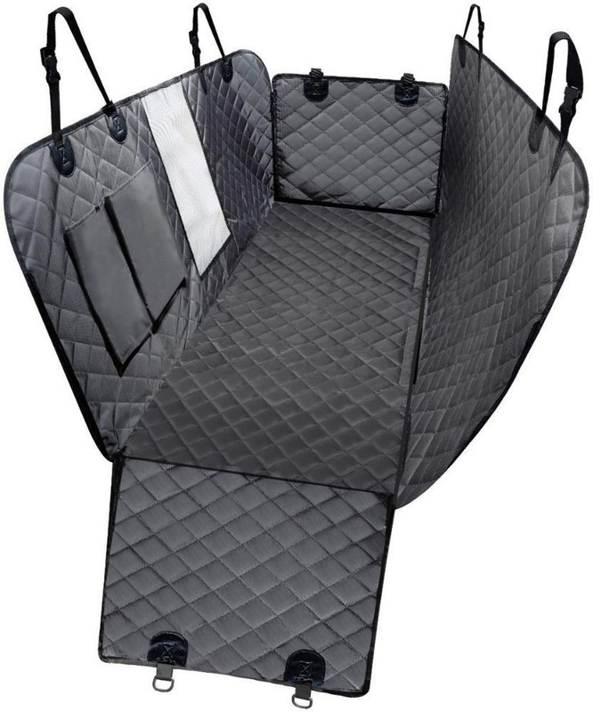 Fluffy's FPWCSC112H Bench Pet Seat Cover(Grey Waterproof)