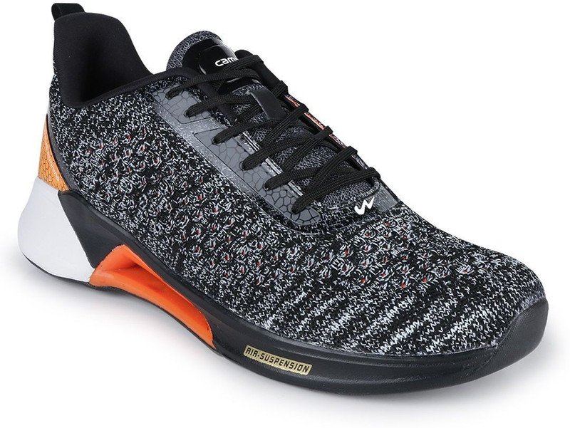 Campus HUMMER Running Shoes For Men(Black)