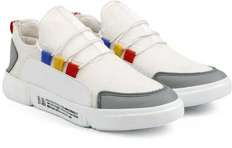 lejano STYLISH Sneakers For Men(White)