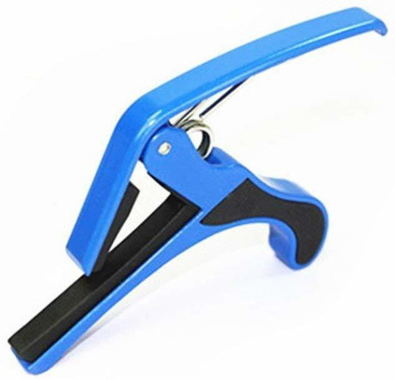 ANYM Prince Electric & Acoustic Guitar Quick Change Capo Tirgger Clutch Guitar Capo(Blue)