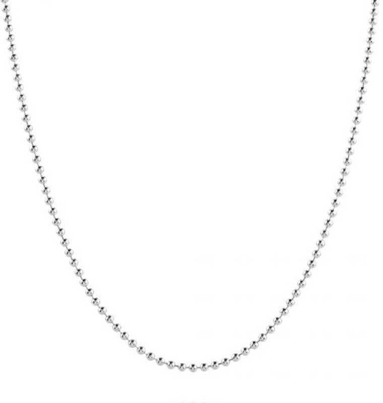 mystigo Fine Quality Silver Ball Chains Pure Sterling Silver Designer Silver Plated Sterling Silver Chain