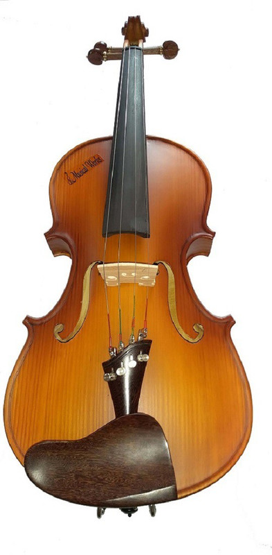 musical works 4/4 Semi- Acoustic Violin(WOODEN YELLO Yes)