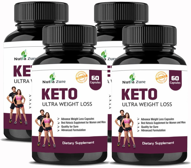 nutrazure KETO Capsules Advanced Weight Loss (60 Tablets)(240 No)
