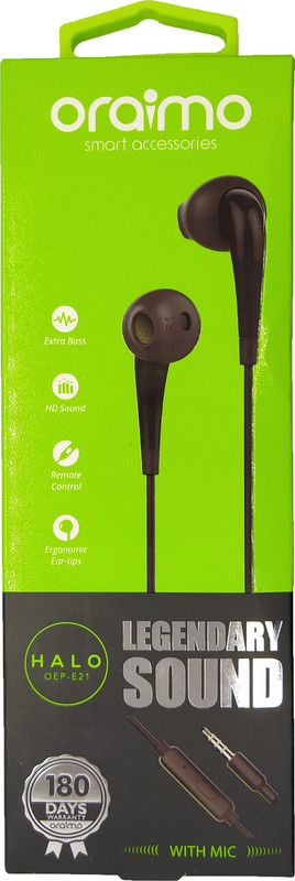 oraimo earphone e21