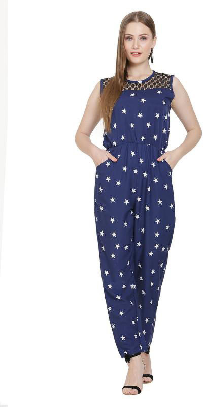 bright nex Self Design Women Jumpsuit