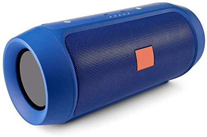 wefuse Charge 2 plus High Bass Sound Portable Bluetooth speaker 3 W Bluetooth  Speaker(Blue, Stereo Channel)