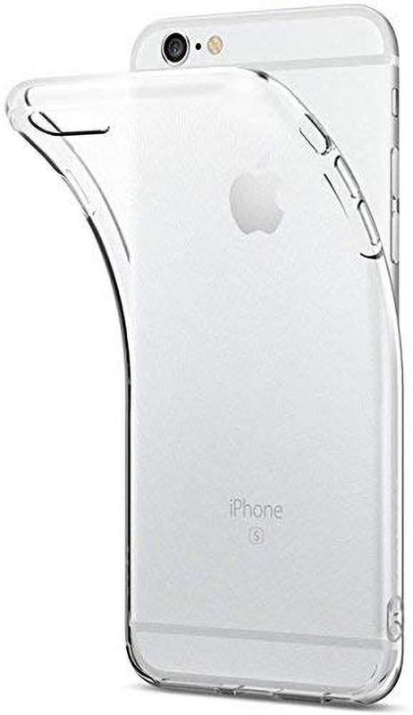 jics Back Cover for Apple iPhone 6s(Transparent, Dual Protection, Silicon)