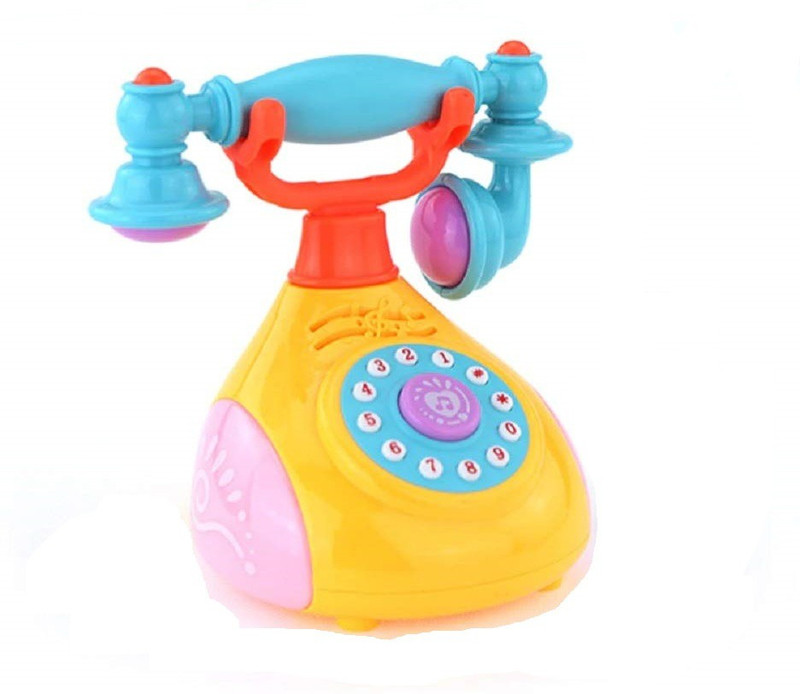 AVP Musical Phone Toy with Light and Sound Effects(Multicolor)