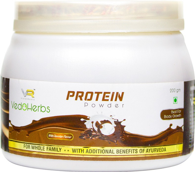 vedoherbs Protein Powder Whey Protein(200 g, artificial chocolate)
