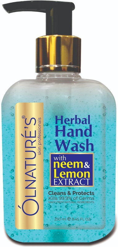 olnatures HARBAL HAND WASH Pump Dispenser(250 ml)
