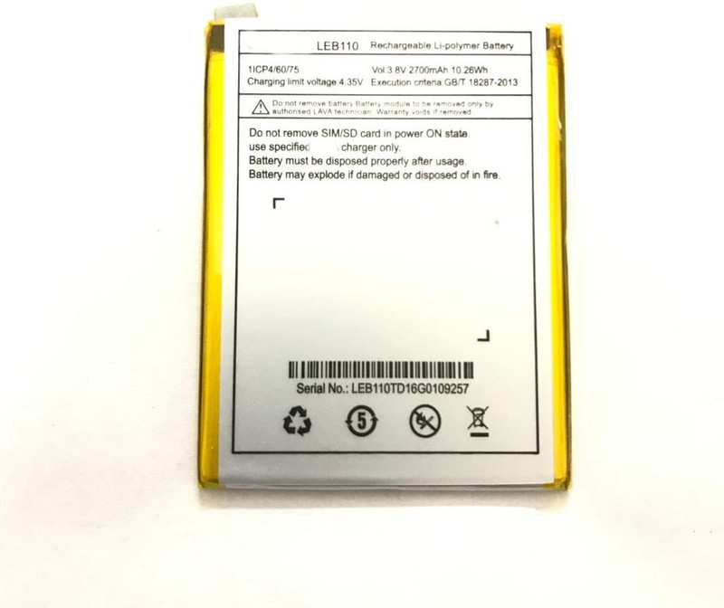 mobicall Mobile Battery For LAVA LEB110 / X-81