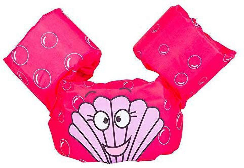 ghanshyam Jacket Swim Trainers Swimming Ring Inflatable Pool Accessory(Pink)