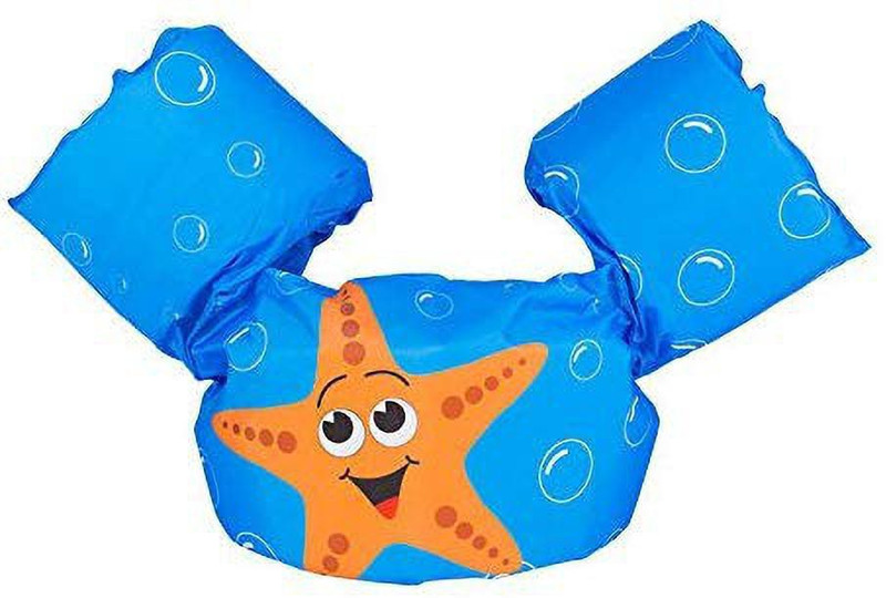 ghanshyam Jacket Swim Trainers Swimming Ring Inflatable Pool Accessory(Blue)