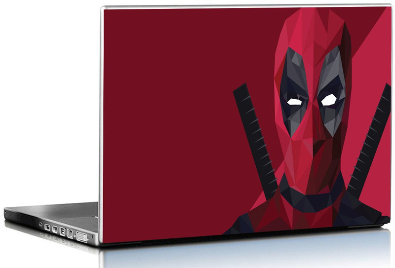 PIXELARTZ Laptop Skin - Deadpool - HD Quality - 15.6 Inches Vinyl Laptop Skin Compatible for 15.6 inch(Theme: Movies)